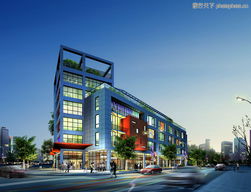 建筑效果图40112 建筑效果图4图 建筑效果图图库