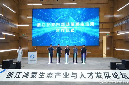数字浙江 百款鸿蒙原生应用已上架 头部企业内应用积极适配